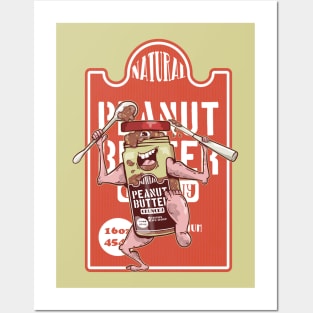 Peanut butter monster Posters and Art